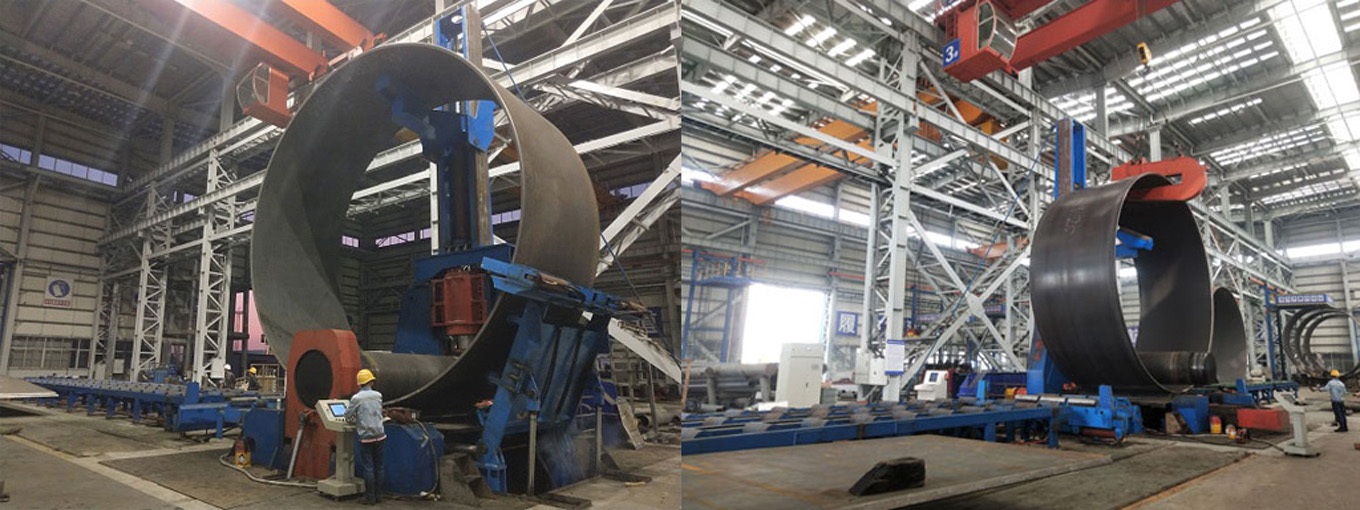 Wind Tower Bending Machine